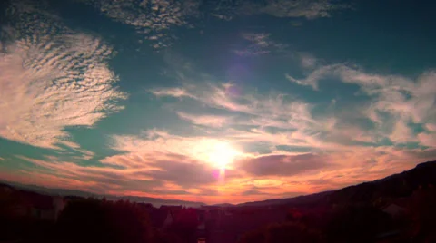 Clouds Time-Lapse Stock Footage 32500337