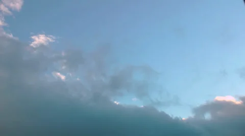 Clouds Time Lapse Stock Footage 32969185