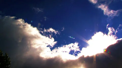 Clouds with time lapse Stock Footage 40451100