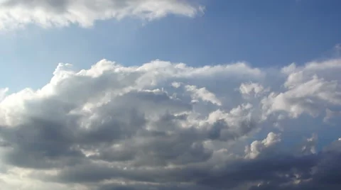 Clouds time lapse Stock Footage 47548631
