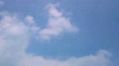 Clouds time lapse Stock-Footage 48695626