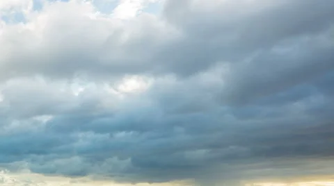 Clouds Time Lapse Stock Footage 52422885