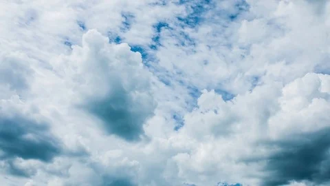 Clouds time lapse Stock Footage 76660080