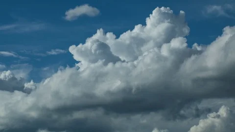 Clouds time lapse Stock Footage 76668624