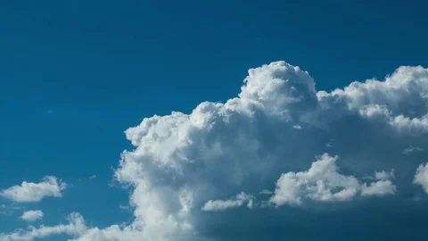 Clouds time lapse Stock Footage 76887365