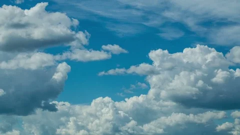 Clouds time lapse Stock Footage 77300772