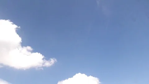 Clouds in time lapse Stock Footage 77966095