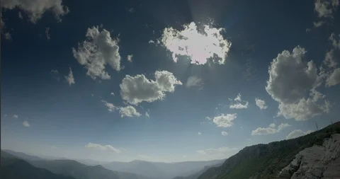 Clouds time lapse Stock Footage 92818394