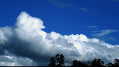Clouds time lapse Stock Footage 94720260