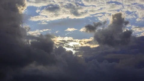 Clouds Time-Lapse Stock Footage 94988248