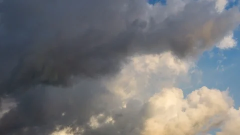Clouds time lapse Stock Footage 97701826