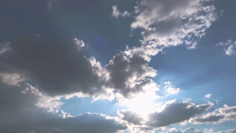 Clouds time lapse Stock Footage 99659555