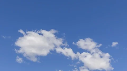 Clouds in time lapse Video stock 122436500