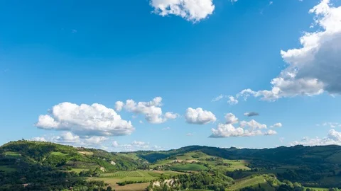 Clouds time-lapse Stock Footage 125557456