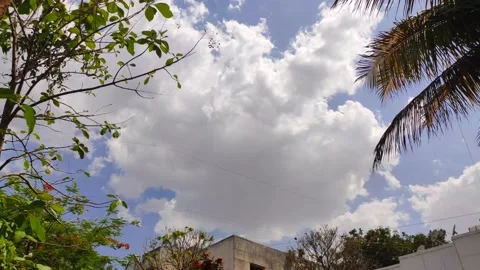 Clouds Time Lapse Stock Footage 132059769