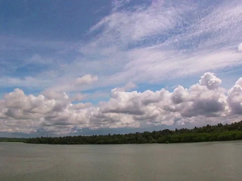 Clouds  time lapse Stock Footage 159608085