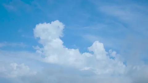 Clouds time lapse Stock Footage 197513924