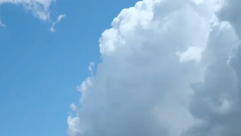 Clouds time lapse Stock Footage 203849749