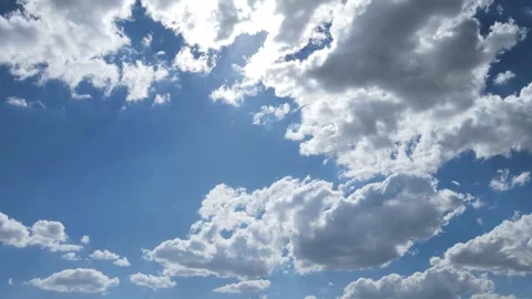 Clouds time lapse Stock Footage 240740322