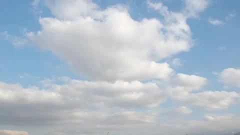 Clouds time lapse Stock Footage 267029326