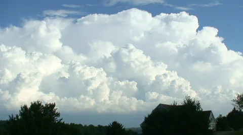 Clouds Time Lapse HD Stock Footage 729370