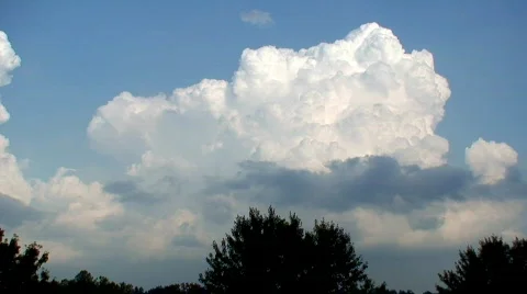 Clouds Time Lapse HD Stock Footage 732644