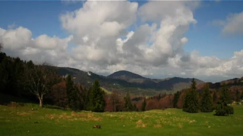 Clouds time lapse HD720 Video stock 706049