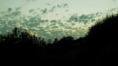 Clouds Time Lapse Passing On The Blue Sky Of Rome Stock Footage 301080444