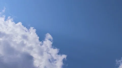 Clouds in time-lapse, sky and clouds background video, cloudy sky video in 4k Stock Footage 129168578