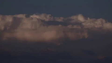 Clouds time-lapse, sky, sunset, nature, outdoor Stock Footage 277980051