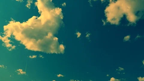 Clouds timelaps 16 08 Stock Footage 78873599