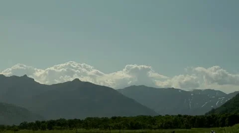 Clouds timelaps 2 Stock Footage 11215879