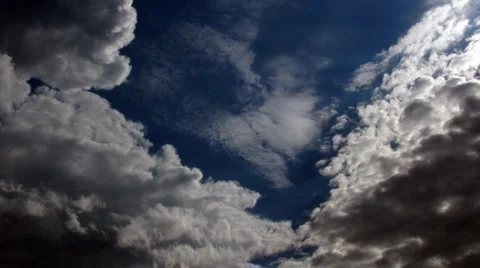 Clouds timelaps Stock Footage 6732175