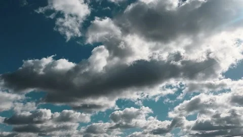 Clouds timelaps Stock Footage
