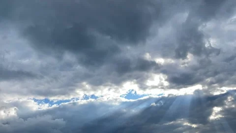 Clouds Timelaps Video, Cloudy Weather Videos Stock Footage