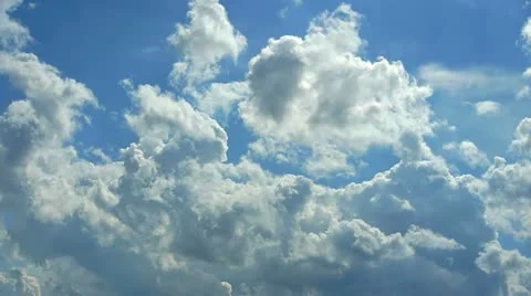 Clouds timelapse 003 Stockbeeldmateriaal 10898497
