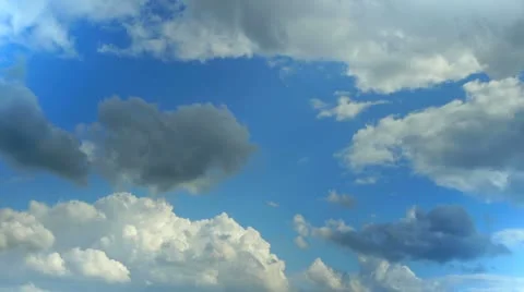 Clouds timelapse 004 Stockbeeldmateriaal 10898512
