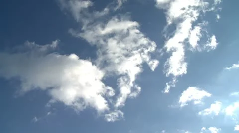 Clouds timelapse 2 Stock Footage 10709922