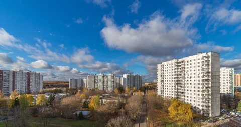 Clouds timelapse 4K 60fps Stock Footage 126972981