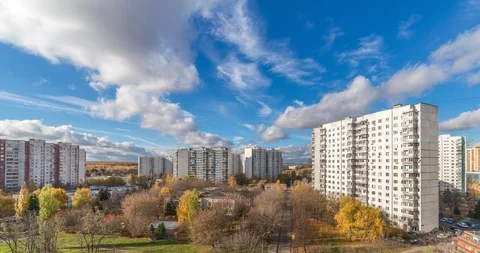 Clouds timelapse 4K 60fps Stock Footage 126976399