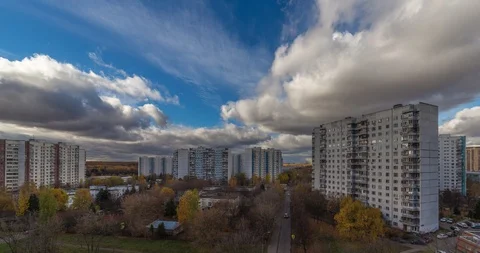 Clouds timelapse 4K 60fps Stock Footage 126976984