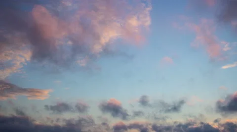 Clouds timelapse 4k Stock Footage 60030309