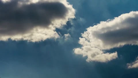 Clouds Timelapse with Backlighting – 4K Stock Footage 309125919
