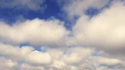 Clouds Timelapse - With Beautiful Blue sky Stock Footage 237825143