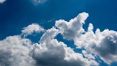 Clouds timelapse blue sky  Stock Footage 84190975