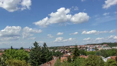 Clouds timelapse - Cerak Vinogradi Stock Footage 163238246
