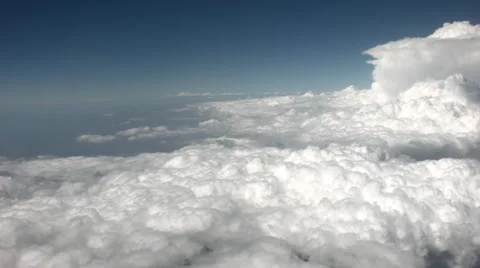 Clouds timelapse of cumulonimbus clouds Stock Footage 46030619