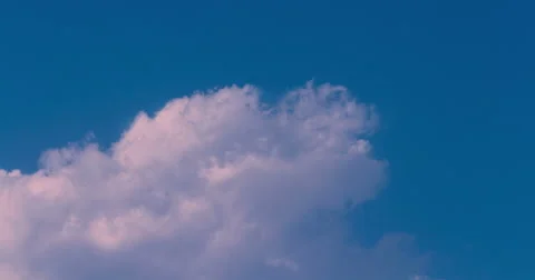 Clouds Timelapse In The Daytime. 4K Stock Footage 53463955