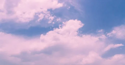 Clouds Timelapse In The Daytime. 4K Stock Footage 53466274