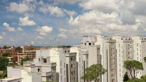 Clouds timelapse of district of Rome Vidéo 131919113